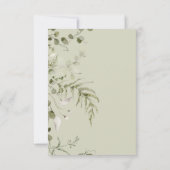 Invitation Livres forestiers de Woodland pour le Baby shower (Dos)