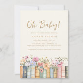 Invitation Livres Oh Bébé (Devant)