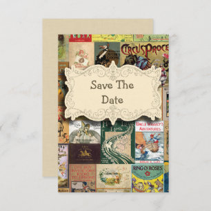 Invitation Livres vintages Apportent Un Baby shower De Livre