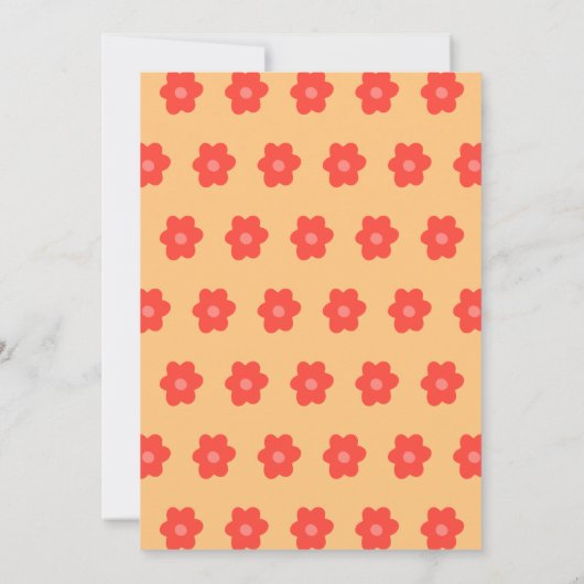 Invitation Llama Amusant Anniversaire rose (Dos)