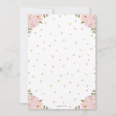 Invitation Llama Baby shower flush flush (Dos)