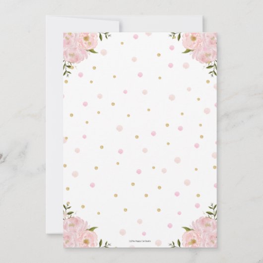 Invitation Llama Baby shower flush flush (Dos)