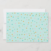 Invitation Llama Fiesta Lunettes de soleil Coeur Anniversaire (Dos)