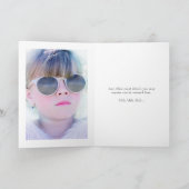 Invitation Llama Girl 5e fête d'anniversaire (Intérieur)