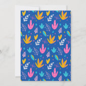 Invitation Llama Mama Alpaca Cactus Blue Boy Baby shower (Dos)