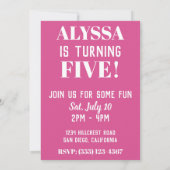 Invitation Llama Volant (Dos)