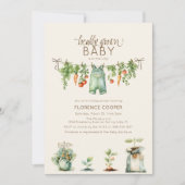 Invitation Locally Grown Baby Shower (Devant)