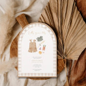 Invitation Locally grown farmer’s market baby shower