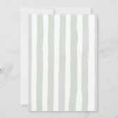 Invitation Locally Grown Sage Green Hand Drawn Baby Shower (Dos)