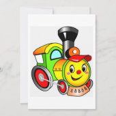 Invitation Locomotive (Devant)