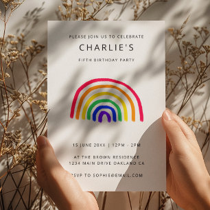 Invitation L'oeuvre de votre enfant Enfants do-it-yourself