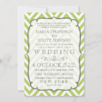 L'offre tire épouser de rayures de Chevron de vert