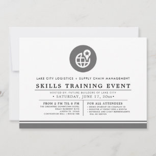 Invitation Logistique et inventaire Formation événementiell