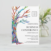 Invitation Logo Business Conference (Debout devant)