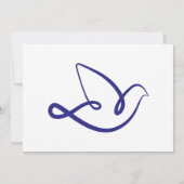 Invitation Logo Christian Dove | Conception Foi Saint-Esprit (Dos)