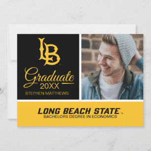 Invitation Logo de fin d'études de Long Beach State
