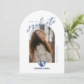 Invitation Logo de l'entête et du mot des Panthers de l'Easte (Debout devant)