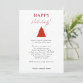 Invitation Logo de l'entreprise Christmas Party Business (Debout devant)