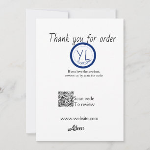 Invitation logo de l'entreprise de revue Google site Web scan
