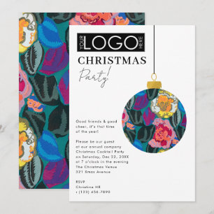 Invitation Logo de l'entreprise Fête de Noël Préparatif Ornem