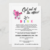 Invitation Logo de l'équipe de bureau Construire un dessin am (Devant / Derrière)