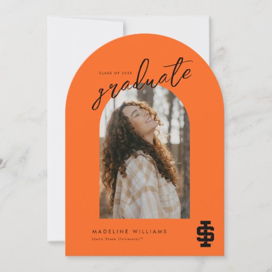 Invitation Logo de l'Université d'État de l'Idaho (Devant)