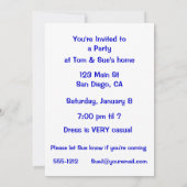 Invitation Logo de motocyclette se penchant sur les courbes r (Dos)