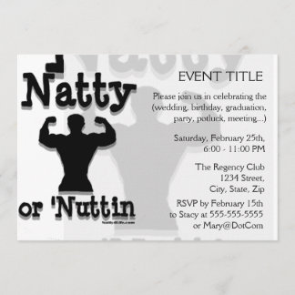 Invitation Logo de Natty ou Nuttin