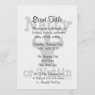 Invitation Logo de Natty ou Nuttin