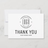 Invitation Logo d'entreprise personnalisée moderne entreprise (Devant)