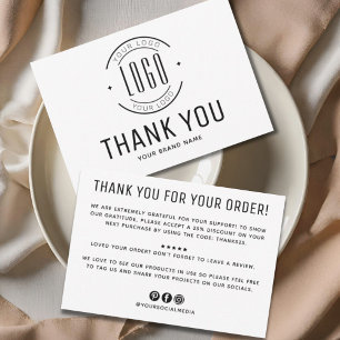 Invitation Logo d'entreprise personnalisée moderne entreprise