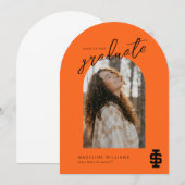 Invitation Logo des Bengales Gras de l'Université d'État de l (Devant / Derrière)