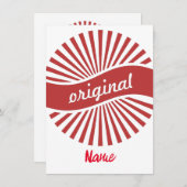 Invitation Logo des signes originaux Thunder_Cove (Devant / Derrière)