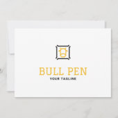 Invitation Logo Download Bull Pen Logo | Finance Strength (Devant)