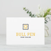 Invitation Logo Download Bull Pen Logo | Finance Strength (Debout devant)