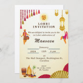 Invitation Lohri (Devant / Derrière)