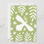 Invitation L'oiseau blanc (Devant)