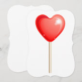 Invitation lollipop (Devant / Derrière)