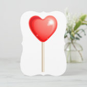 Invitation lollipop (Debout devant)
