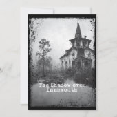 Invitation L'ombre sur l'intérieur Lovecraft Cthulhu Mythos (Devant)