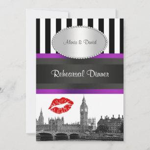 Invitation London Skyline BW Strp Purple Kiss P Rehearal