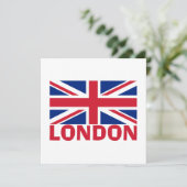 Invitation Londres en rouge (Debout devant)