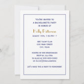 Invitation Long Island The Hamptons Map VC Bachelorette Party (Dos)