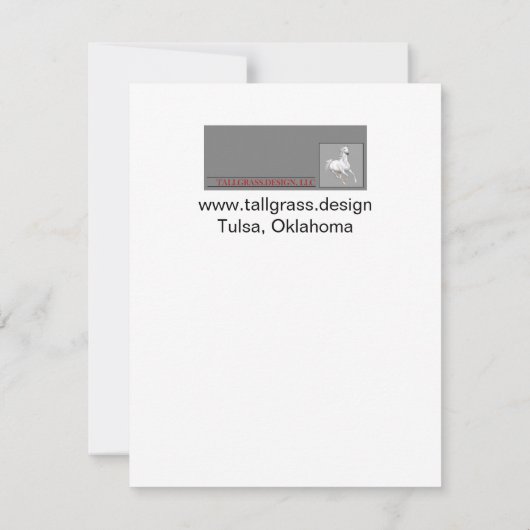 Invitation 'Longhorn Scroll' (Dos)