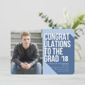 INVITATION LONGUE OMBRE FÉLICITATIONS À LA MARINE GRAD (Debout devant)