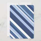 INVITATION LONGUE OMBRE FÉLICITATIONS À LA MARINE GRAD (Dos)