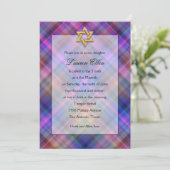 Invitation Look en couche bat mitzvah (Debout devant)