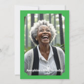 Invitation Look who's 85! Birthday Party Photo (Dos)