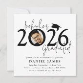 Invitation Look who's Graduated Photo Graduation Party (Devant)