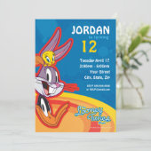 Invitation LOONEY TUNES™ Show Anniversaire (Debout devant)